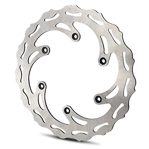 Nicecnc Front Brake Disc Rotor 260Mm & Front Brake Caliper Disc Cover Guard Compatible With Ktm Excf 250 350 450, See Fitment #TOP1