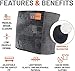 Everyday Medical Plus Size Umbilical Hernia Support Belt I Pain and Discomfort Relief from Umbilical, Navel, Ventral and Incisional Hernias I Hernia Binder for Big Men and Large Women I XXL/2XL