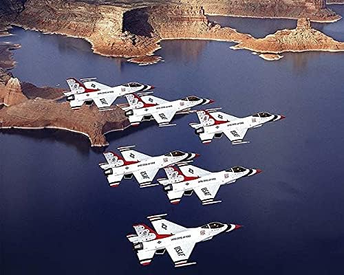 USAF Thunderbirds Over Lake Powell 11x14 Photograph Photo Print