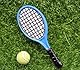 Miniatur Tennisschläger Puppenhaus Sport Dekor Miniatur Werkzeuge Micro Toys Tennisschläger Tennisschläger Frauen Desktop Mini Tennisschläger Lustiges Minihaus Werkzeug