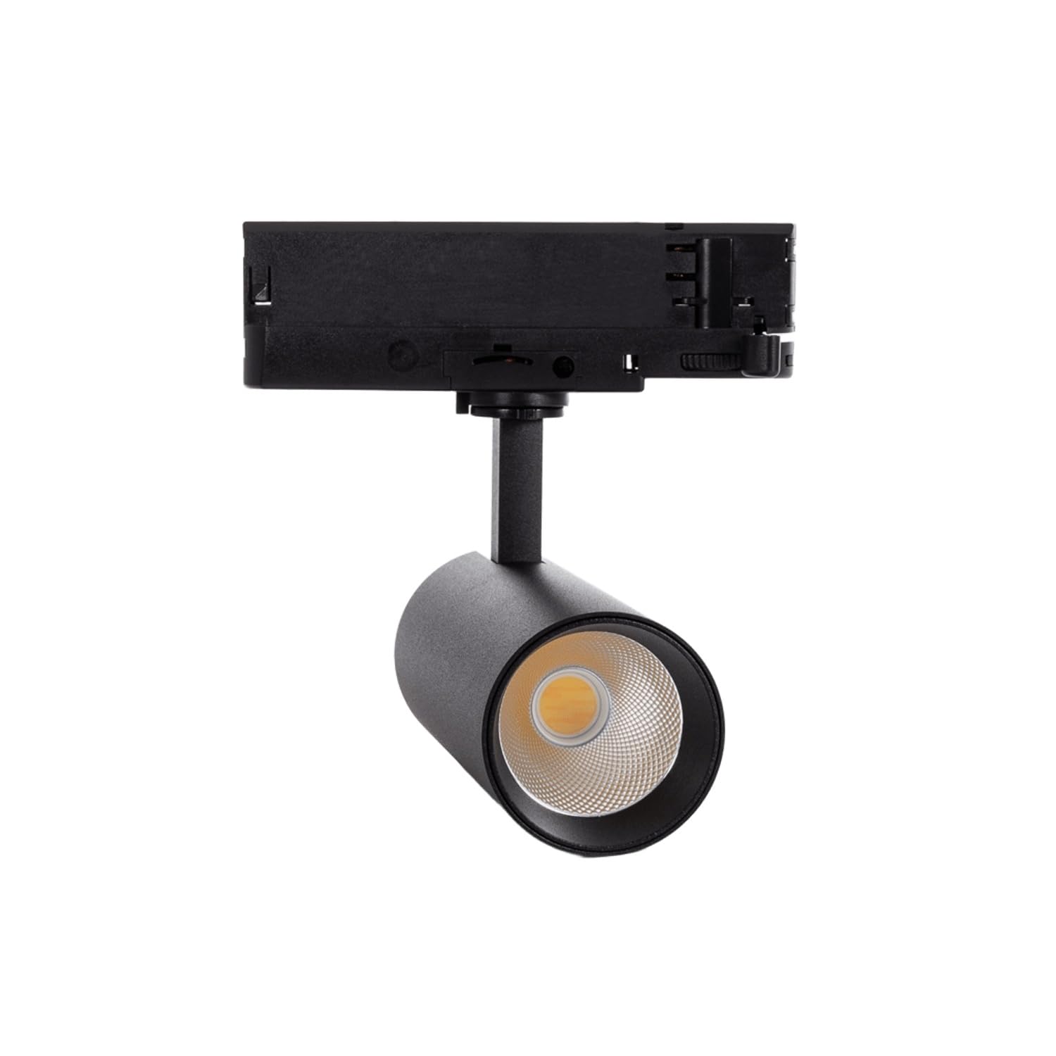 LEDKIA Foco Carril LED Trifásico 20W Carlo Negro 5000K Blanco Neutro