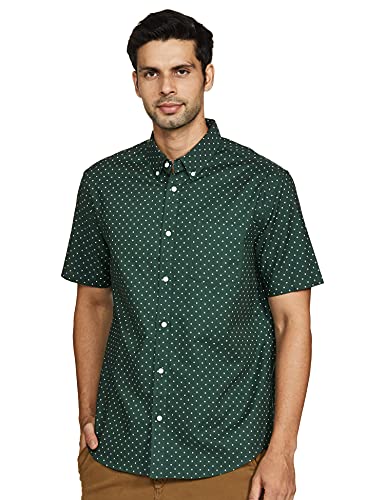 Image of Marks & Spencer Mens Solid Polyester Blend Collared Neck Regular Fit Easy Iron Shirt (Pack of 2)