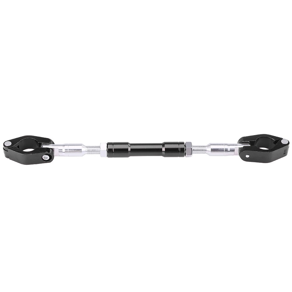 Guidon D'Équilibre Moto Akozon En Alliage D'Aluminium - Barre De Renfort Cross Bar Noir