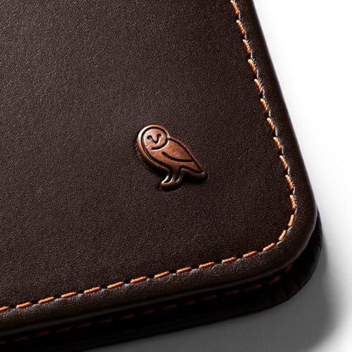 Image of Bellroy Hide & Seek Wallet (Slim Leather Bifold Design, RFID Protected, Holds 5-12 Cards, Coin Pouch, Flat Note Section, Hidden Pocket)