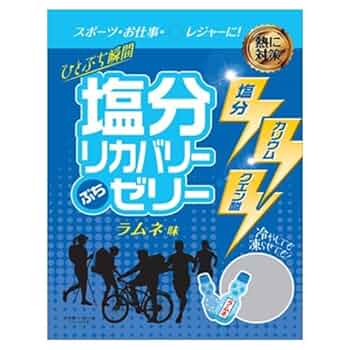 Amazon.co.jp: ドウシシャ 塩分リカバリーぷちゼリー ラムネ味
