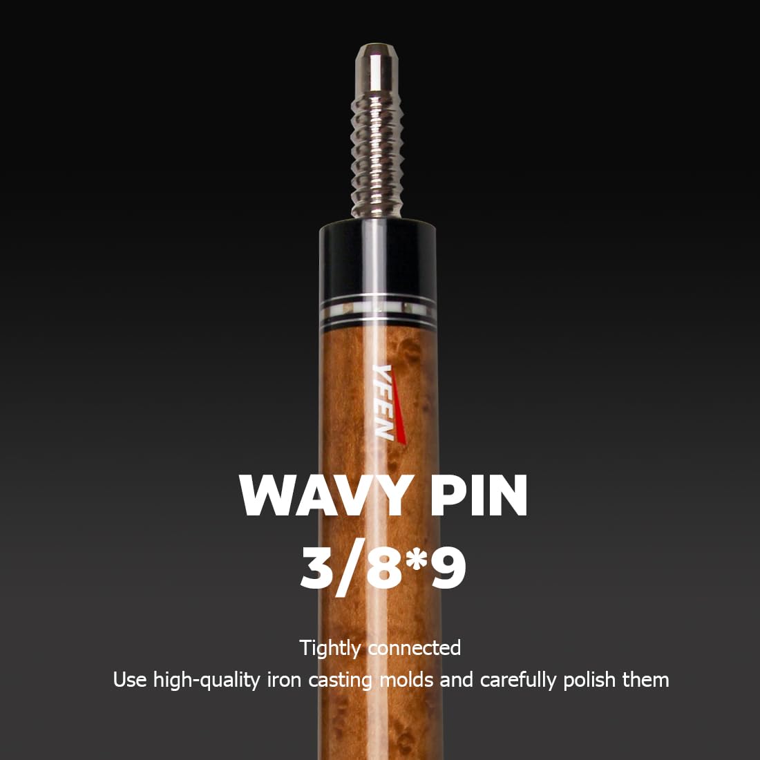 ビリヤード Yfen Carbon Fiber Cue Wavy Joint ビリヤード Yfen Carbon Fiber Cue Wavy Joint ビリヤード Yfen Carbon