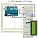DIYmalls 16x2 1602 LCD Display Screen Module DC 5V White Character Blue Backlight 1602A 16 Pin Parallel Interface AIP31066 Controller for Arduino ESP32 Development Board (Pack of 4), no IIC