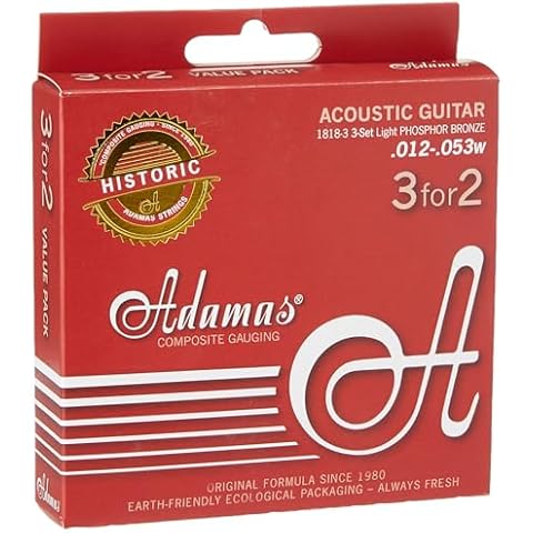 Adamas Acoustic Guitar Phosphor Bronze Strings Set Cover