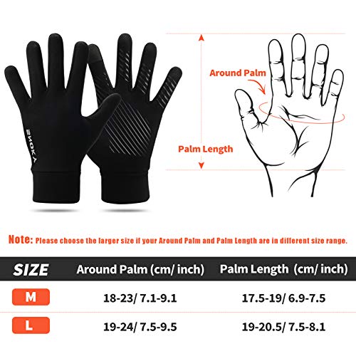 image for Snoky Running Gloves Cycling Bike Winter Gloves Biking Riding Driving 