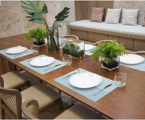 Oume Tischsets Platzsets 6er Set rutschfest abwaschbar aus PVC