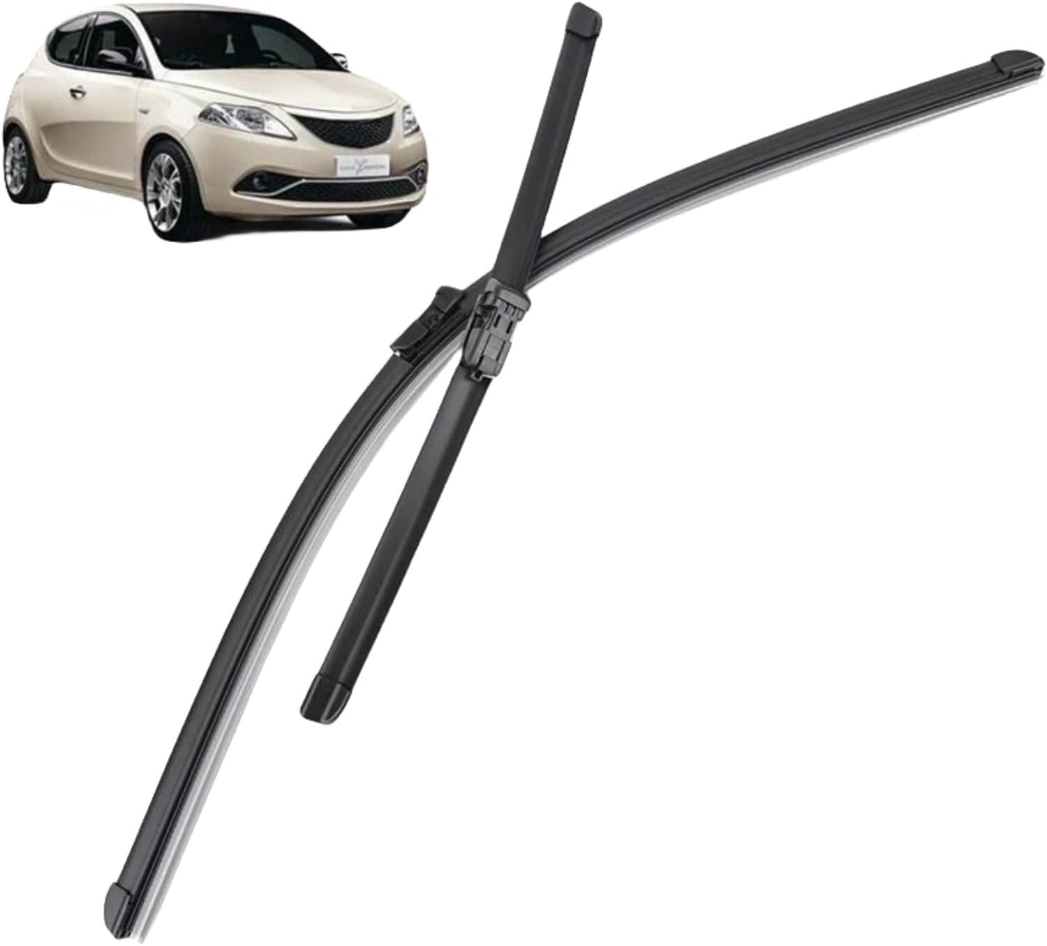 Essuie glace avant pour Chrysler Lancia Ypsilon MK3 montage rapide anti trace