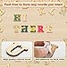 Cosmos 2 Sets Alphabet Letters - Unfinished Wood Blank Pieces 26 Letters A to Z for DIY Craft Wooden Painting Scrapbooking DIY Homemade Crafts Decor Display, 1.1 Inch Height