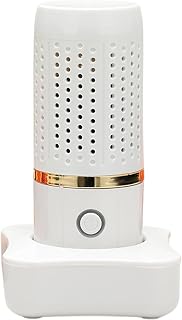 Máquina de lavado de frutas USB, limpiador vegetal inalámbrico con función de purificación potente, purificador de alimentos de larga duración para arroz, comida marina y uso de cocina, 3,86 x 3,86 x