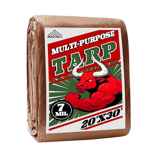 MVPNET Waterproof Tarp 20x30 ft