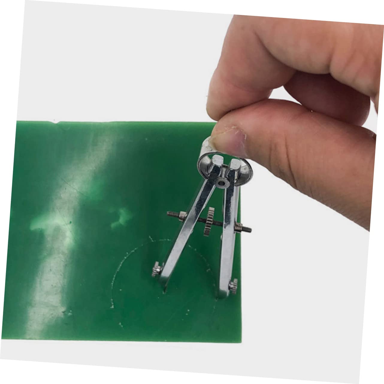 NUOBESTY 4 Pièces boussoles boussole pour les mathématiques boussole mathématique compas scolaire compas de charpentier Fournitures de bureau boussole pour la géométrie Acier inoxydable