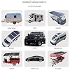 Portable Solar Panel 350W Monocrystalline Silicon Solar Charger Foldable Solar Panel for Laptop Generator Car Boat Rv Battery,600W
