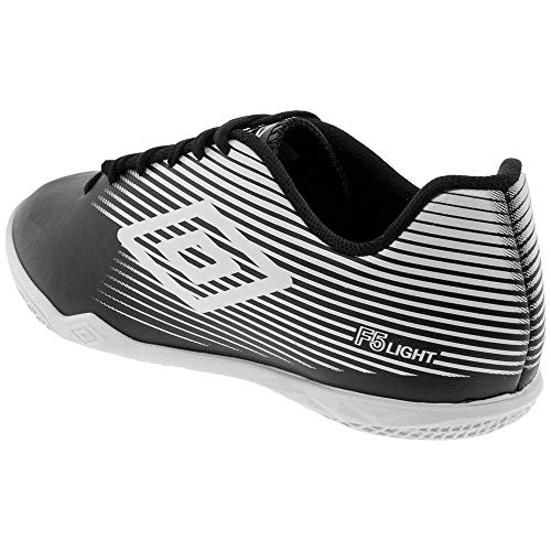 Tênis Indoor F5 Light, Umbro, Masculino, Preto/Branco, 39