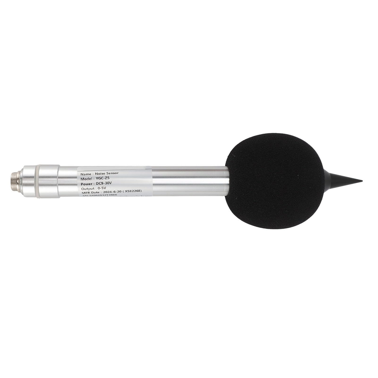 Generic Outdoor 30-130 DB Dezibel-Geräuschsensor mit Breiter Messbereich, Hochempfindlichkeitsmikrofon für Industrielle Umgebungen, Aluminiumlegierungsmaterial (YGC-ZS-KV-V)