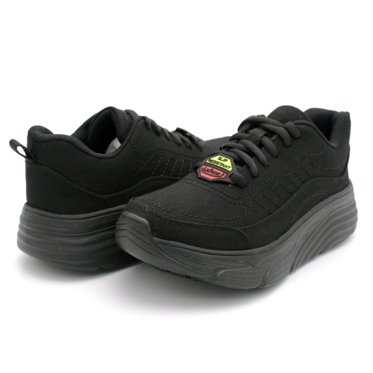 Laforst Foster Womens Sunbrella Non Slip Running Shoes Nonslip Xtreme Comfort Sneaker 8.5 Black
