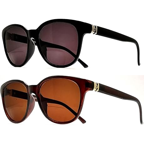 Bifocal Sunglasses Reading Glasses for Women Fashion FREE Case