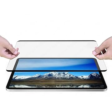 Película fosca Magnética Paperlike Para New iPad Air 13 polegadas 2024 chip M2 - desenho e escrita Sensação de Papel Anti Reflexo e Impressão Digital sem bolhas reutilizável e removível