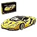Produktbild Cordi8553ll Technic Bausteine Auto für Lamborghini Centenario, 3899Teile 1:8 Sportwagen klemmbausteine Technik Bausteine Konstruktionsspielzeug Kompatibel mit Lego