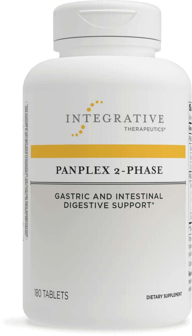Integrative Therapeutics Panplex 2-Phase - Daily Supplement for Digestive Health and Intestinal Tract Support* - Gluten-Free - 180 Count (90 Servings)