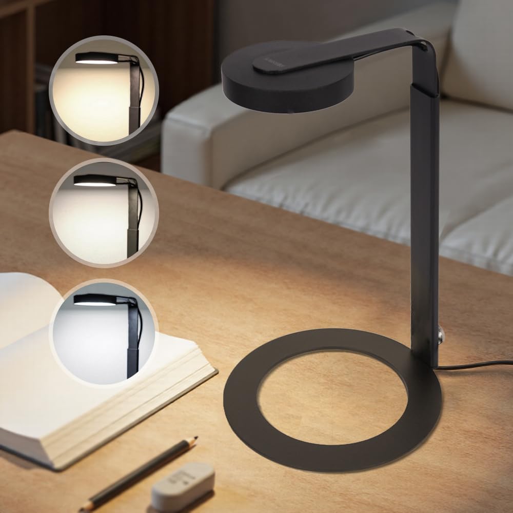 Amazon.com: LANDEN LED Desk Lamp with Magnetic Head – 3 Modes