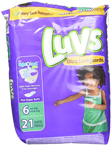 Luvs Ultra Leakguards Size 6 Diapers - 21 CT