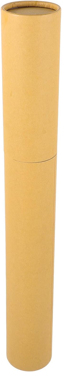 Thickened Kraft Paper Storage Jar 6.5cm X 50cm Multi-function Tea Canister with Lid for Kitchen Organization and Home Food Storage