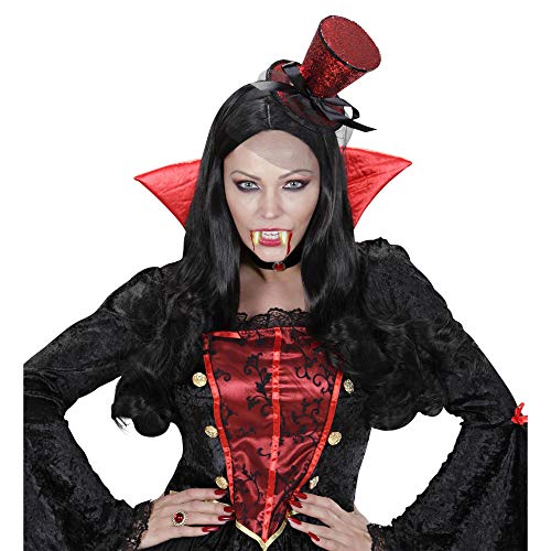 Widmann- Vampiro Fosforescenti Denti Finti Adulto