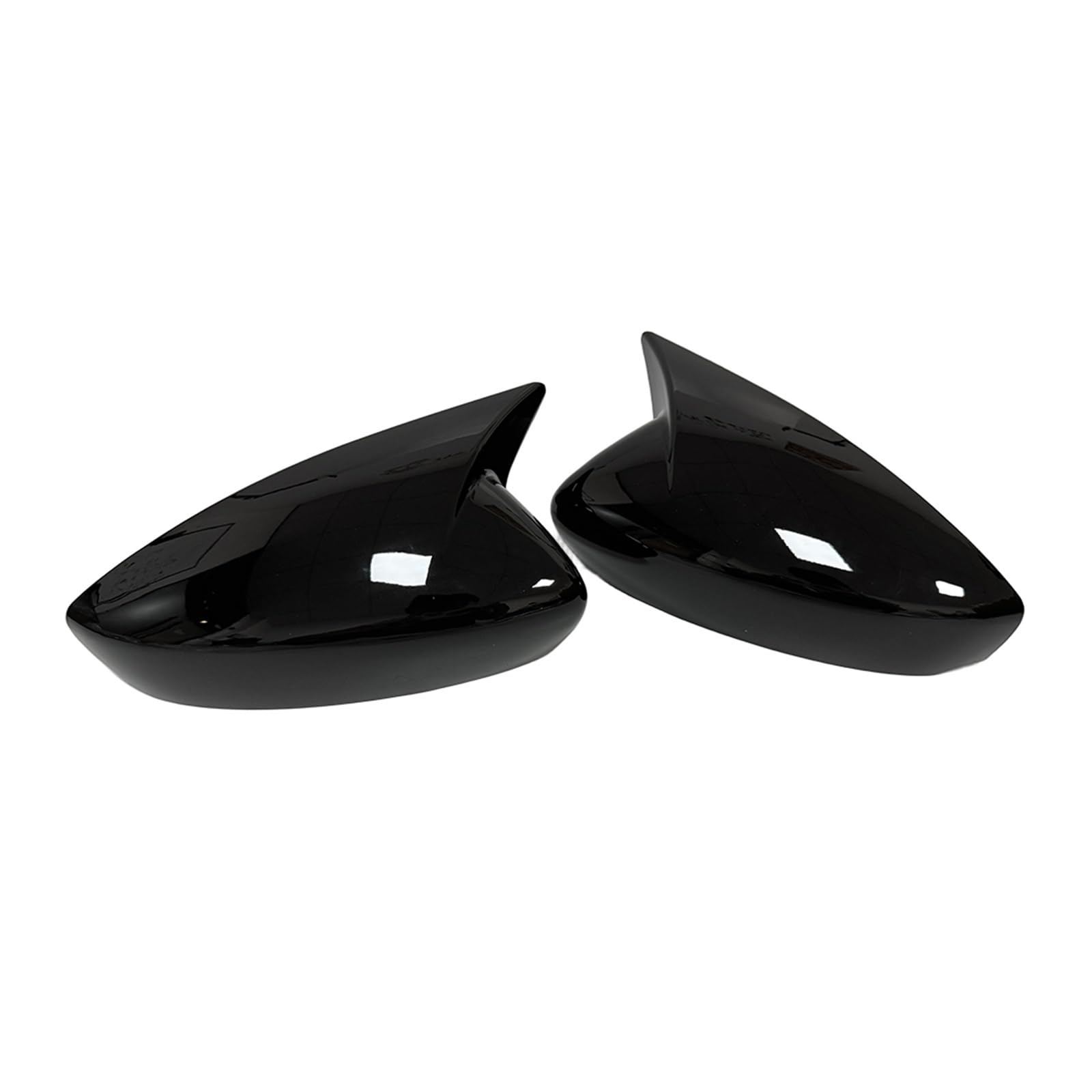 for Mazda for CX30 for CX-30 2020 2021 2022 2023 Car Rearview Side Mirror Cover Wing Cap Door Housing Shell Trim Sticker Door Wing Mirror Cover(Gloss Black)