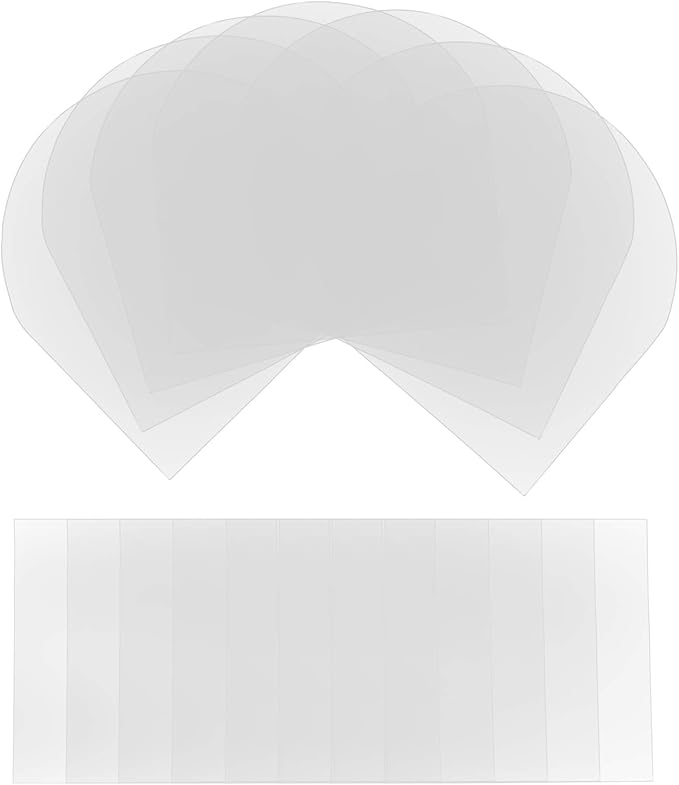 Suoumwa 10 Stück Schallplatten Hüllen - Kraftpapier Aufbewahrungstaschen Für Vinyl