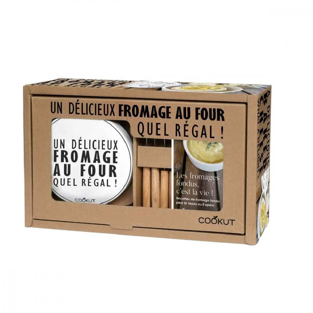COOKUT, Coffret cuiseur fromage au four CFRO2CAD-0222