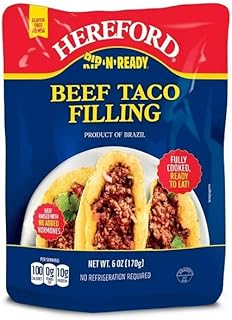 Hereford Beef Taco Filling 6 oz. (Pack of 6)