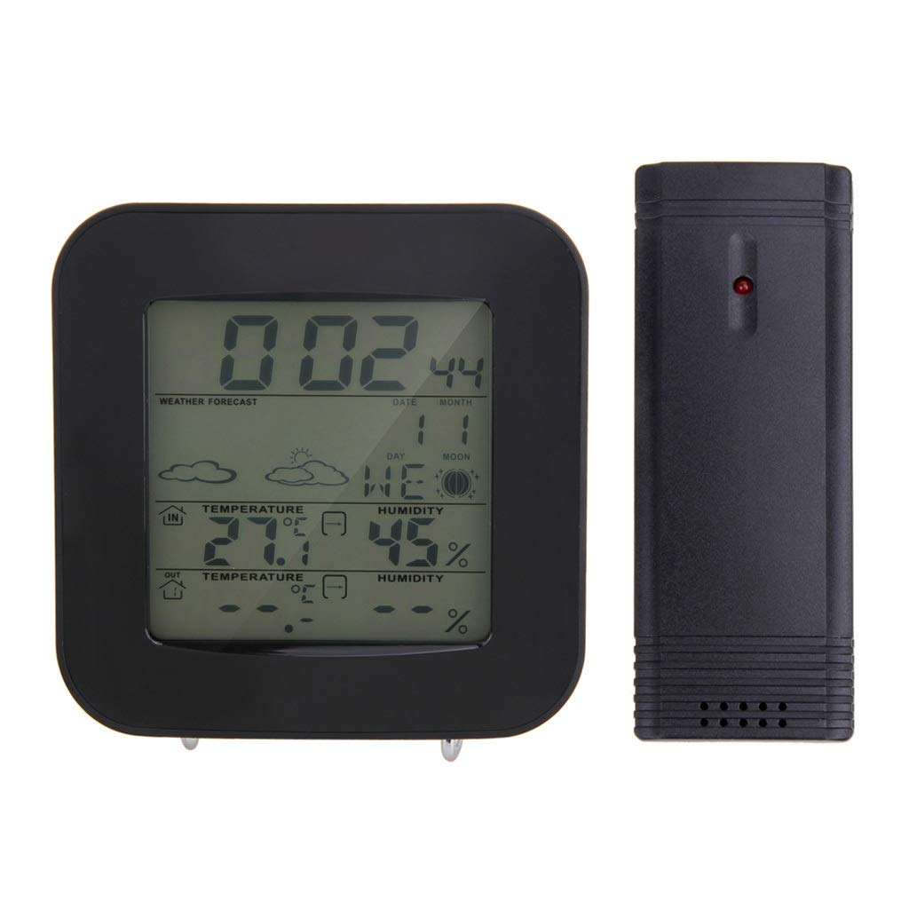 LCD Weather Station Sensor Thermometer ， Home Hygrometer Digital
