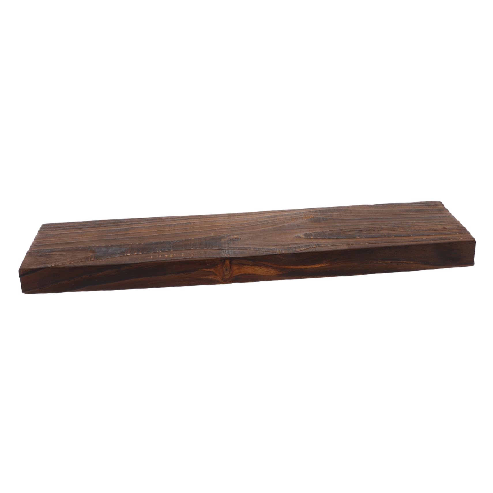 HOOTNEE Fish Tank Wood Board Decor Natural Craftsmanship 35cm Carbonized Board for Aquarium
