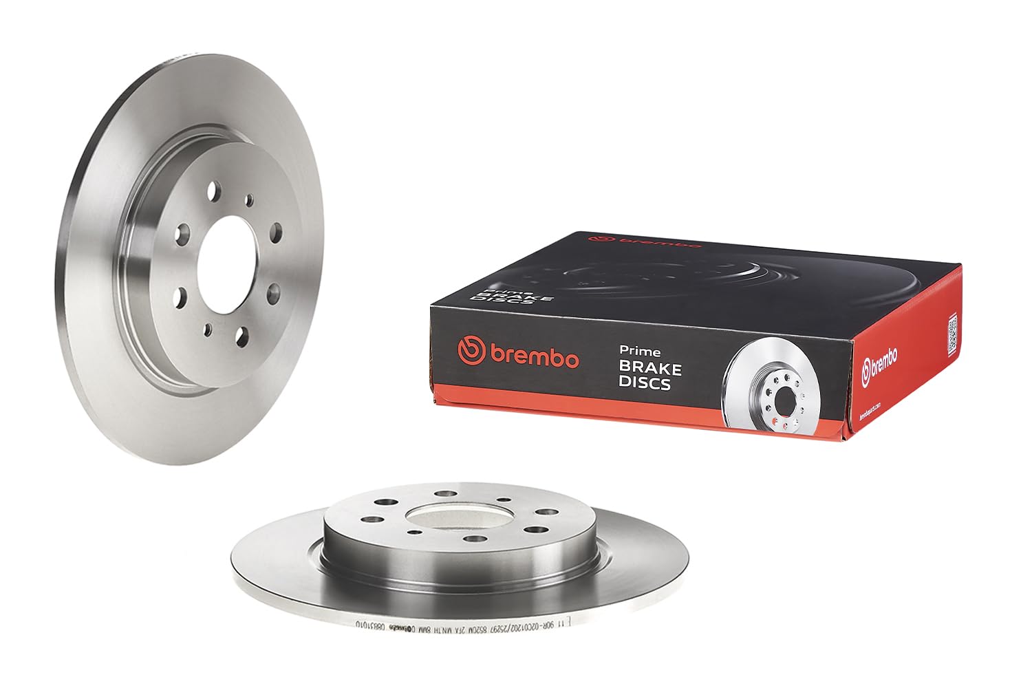 2x BRAKE DISC 08.B310.10 FOR HONDA LDA3 1.3L 4cyl INSIGHT