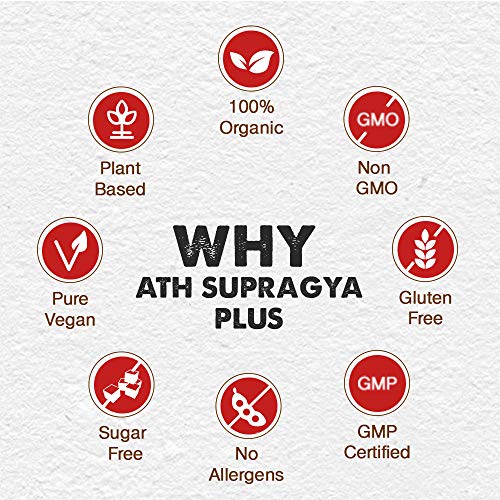 Image of Ath Supragya Plus Ayurvedic Tonic + Supragya Plus Capsule | Herbal Refreshment Tonic With Capsule | Natural Health Tonic With Capsules For Adults (500 ML) (introductory pack 1 Bottle and 40 capsules)