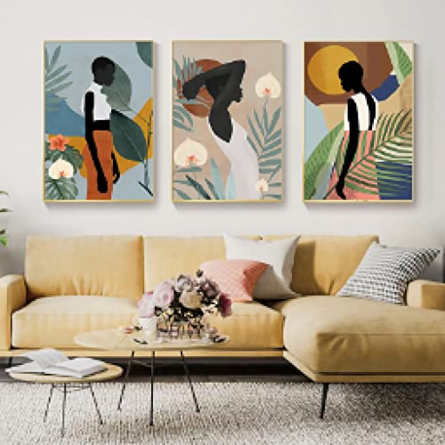 Affiches et gravures nordiques pour salon moderne tableau abstrait 60x80cm