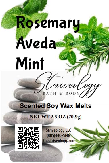 Wax Melts (Rosemary Aveda mint)