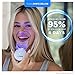 PurelyWHITE DELUXE Teeth Whitening Kit, Complete LED Teeth Whitening, 15+ Treatments, (3) 3ml Whitening Gel Syringes, Whiter Smile in 7 Minutes