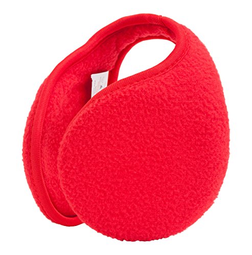 TOP HEADWEAR Men Womens Winter Ear Muff Warmer Cover Red