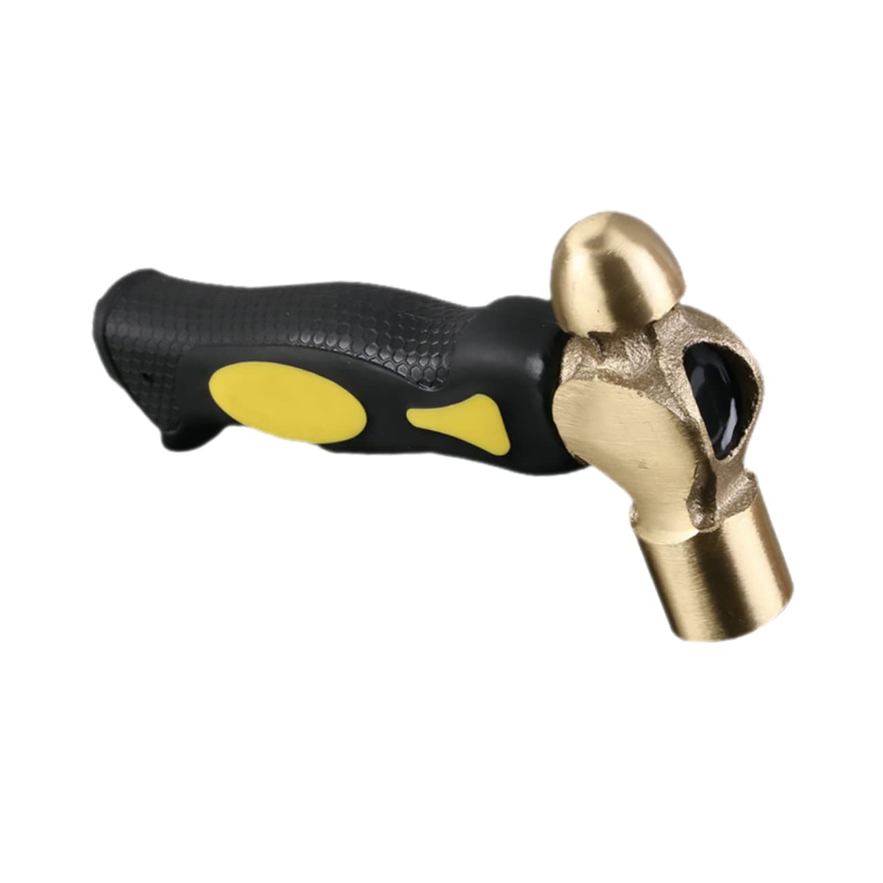 Mipcase Martillo De Latón Martillo De Doble Cabeza De Artesanía El Joyeros Carpintería Sello Doble 1Lb De Cobre De Metal Aluminio Negro Bronce