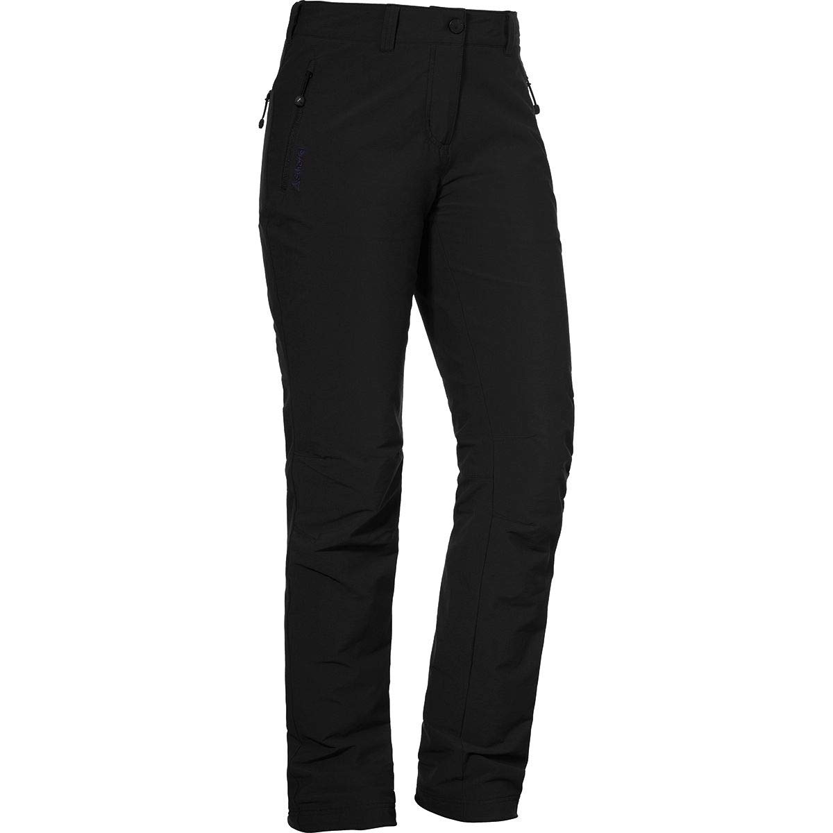 Schöffel Women Outdoor Functional Engadin Pants - Black, Size 19