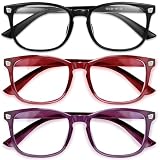 Gaoye 3-Pack Blue Light Glasses