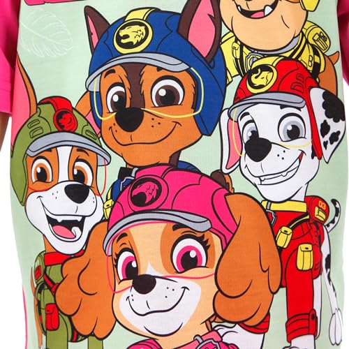 Paw Patrol Pajamas | Girls Summer Pajamas | Cute Short Sleeve Pajama Set | Skye Short PJs For Girls3
