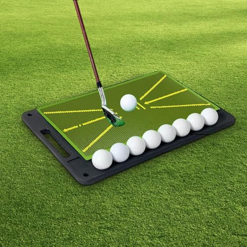 Tapis de frappe polyvalent de golf pour swing résistant et compact