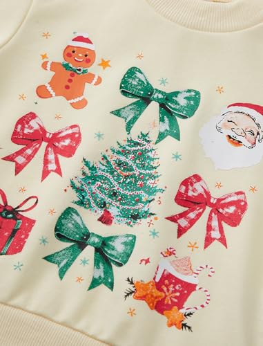 Image of Toddler Baby Boy Girl Clothes with Pockets 2PC Long Sleeve Pullover Sweatshirt and Pants Infant Fall Winter Outfit