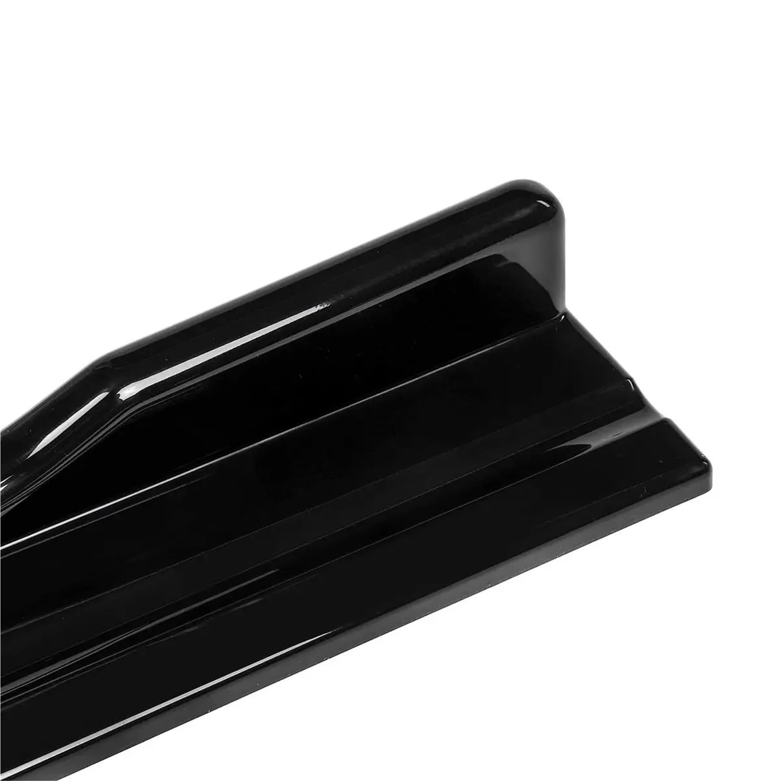 Jupes Latérales pour Seat pour Leon FR 5F pour Ibiza 6J 6L Extensions De Jupes Latérales Ailes De Diffuseur De Bas De Caisse Latérales Universelles pour Voiture Jupe Latér(Glossy Black)